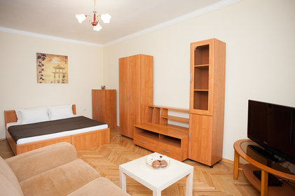 40 м², 1-комнатная квартира 3 300 ₽ в сутки - изображение 1