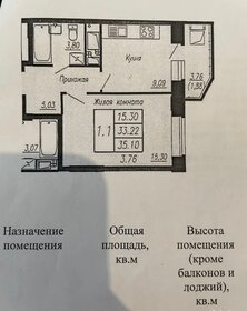 33 м², квартира-студия 4 100 000 ₽ - изображение 29