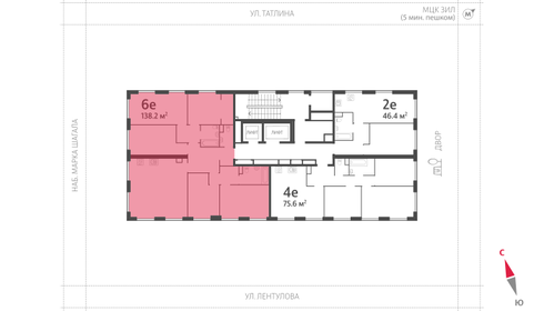 138,4 м², 5-комнатная квартира 82 118 672 ₽ - изображение 68