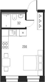 Квартира 26,8 м², студия - изображение 1