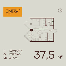 38,5 м², 1-комнатная квартира 23 515 668 ₽ - изображение 16