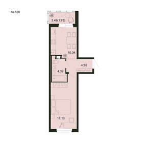 44 м², 2-комнатная квартира 4 850 000 ₽ - изображение 76