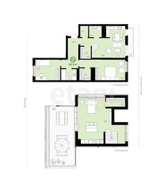 157,1 м², 2-комнатная квартира 13 770 000 ₽ - изображение 11