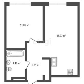 Квартира 41 м², 1-комнатная - изображение 1