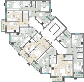 37,8 м², 1-комнатная квартира 4 495 820 ₽ - изображение 39