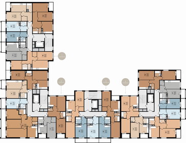 59 м², 2-комнатная квартира 10 700 000 ₽ - изображение 68