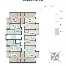 Квартира 33,7 м², 1-комнатная - изображение 2