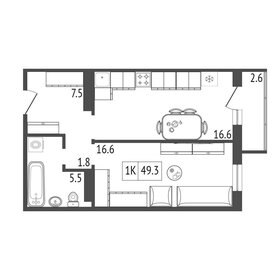 37,6 м², 1-комнатная квартира 4 100 000 ₽ - изображение 67