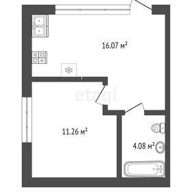 Квартира 33 м², 1-комнатная - изображение 2