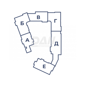 42,5 м², 1-комнатная квартира 5 350 000 ₽ - изображение 56