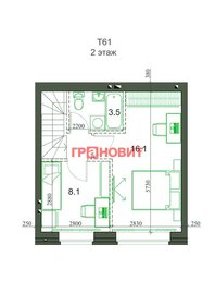 Квартира 61 м², 3-комнатная - изображение 2