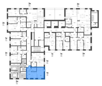 34,8 м², 1-комнатная квартира 6 800 000 ₽ - изображение 71