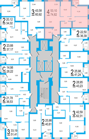 229 м², 3-комнатные апартаменты 140 000 000 ₽ - изображение 70