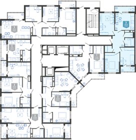 72,5 м², 3-комнатная квартира 11 266 500 ₽ - изображение 69