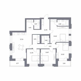 125 м², 4-комнатная квартира 29 725 000 ₽ - изображение 44