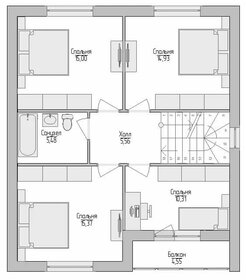 145 м² дом, 6 соток участок 8 600 000 ₽ - изображение 19