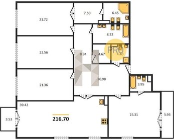 Квартира 227,6 м², 4-комнатная - изображение 1