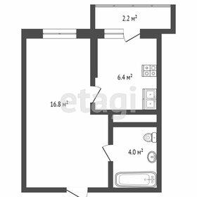 Квартира 44,1 м², 1-комнатная - изображение 1