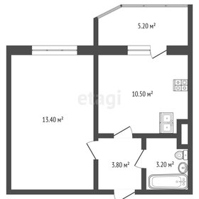 35,2 м², 1-комнатная квартира 4 800 000 ₽ - изображение 47