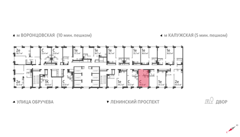 24,7 м², квартира-студия 13 295 688 ₽ - изображение 25