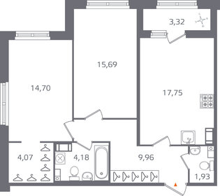 68,7 м², 2-комнатная квартира 19 138 056 ₽ - изображение 25