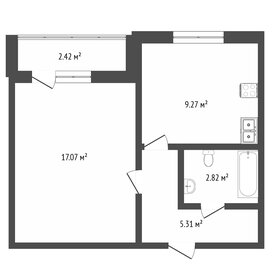 Квартира 36 м², 1-комнатная - изображение 1