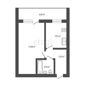 40,5 м², 1-комнатная квартира 4 077 000 ₽ - изображение 83