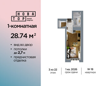 30,2 м², квартира-студия 4 650 000 ₽ - изображение 81