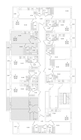 40,5 м², 1-комнатная квартира 8 900 000 ₽ - изображение 75