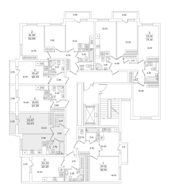 34,6 м², 1-комнатная квартира 8 592 278 ₽ - изображение 17