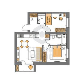 54 м², 2-комнатная квартира 5 450 000 ₽ - изображение 60