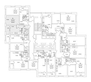 35,6 м², 1-комнатная квартира 10 504 545 ₽ - изображение 24