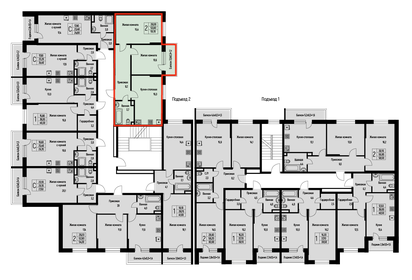 52 м², 2-комнатная квартира 5 700 000 ₽ - изображение 2