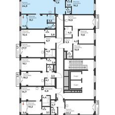 Квартира 126,1 м², 4-комнатная - изображение 3