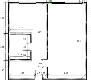 33,2 м², 1-комнатная квартира 1 900 000 ₽ - изображение 39