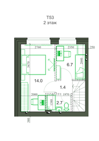 Квартира 53,4 м², 3-комнатная - изображение 2