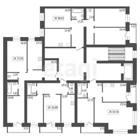 62,2 м², 3-комнатная квартира 5 300 000 ₽ - изображение 79