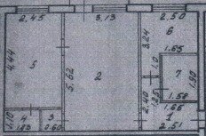 Квартира 44,9 м², 2-комнатная - изображение 2