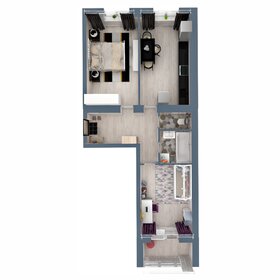 54,5 м², 3-комнатная квартира 960 000 ₽ - изображение 8