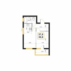 Квартира 39,7 м², студия - изображение 2