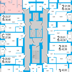 Квартира 33,4 м², 2-комнатная - изображение 3