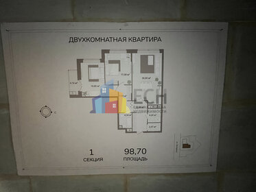 Квартира 98,7 м², 2-комнатная - изображение 1