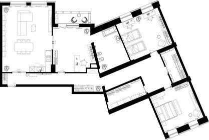 Квартира 181,4 м², 4-комнатная - изображение 1