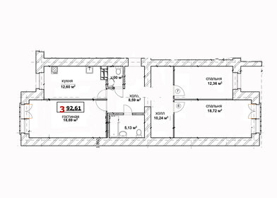 95,4 м², 3-комнатная квартира 11 638 800 ₽ - изображение 63