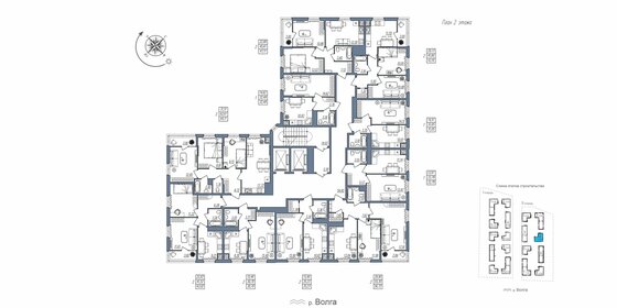 35,6 м², 1-комнатная квартира 2 850 000 ₽ - изображение 67