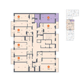 13,3 м², апартаменты-студия 6 890 000 ₽ - изображение 72
