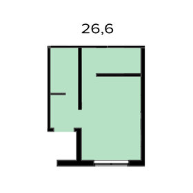 21,4 м², квартира-студия 7 500 000 ₽ - изображение 79