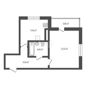 Квартира 42,4 м², 1-комнатная - изображение 1