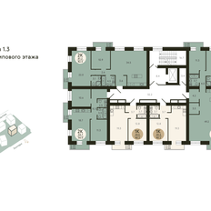 Квартира 82,5 м², 2-комнатная - изображение 3