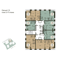 Квартира 79,2 м², 3-комнатная - изображение 3
